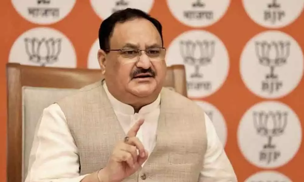 BJP national president Jagat Prakash Nadda