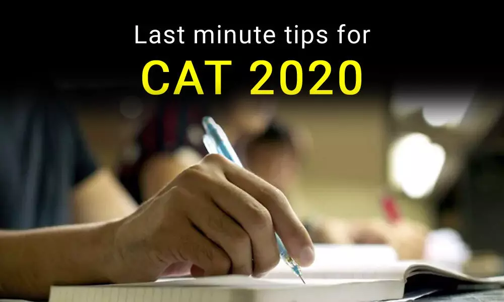 Last minute tips for CAT 2020
