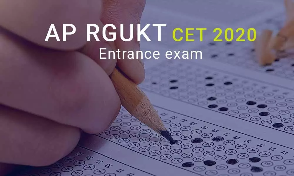 AP RGUKT CET 2020 entrance exam postponed