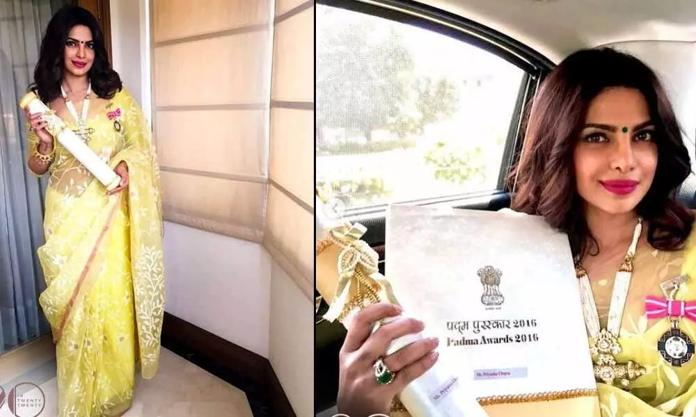 Priyanka Chopra Reminisces Her Dad When She Was Awarded With Prestigious ‘Padma Shri’ Award