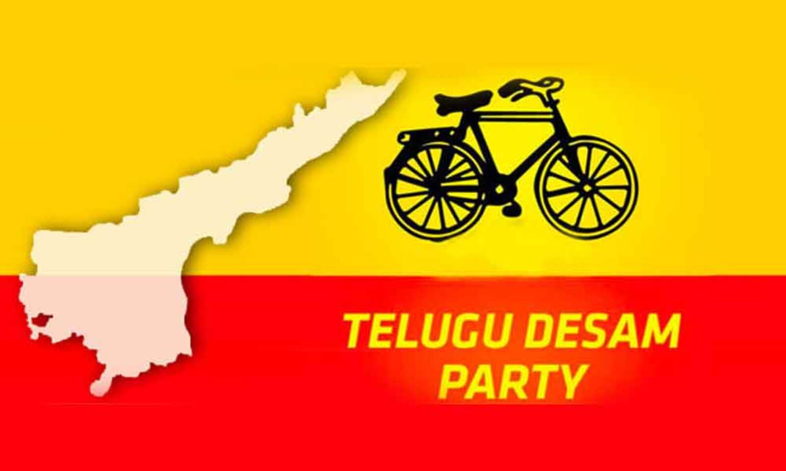 Image of TDP party supporters wearing party t-shirts at an election  campaign rally-GR258784-Picxy