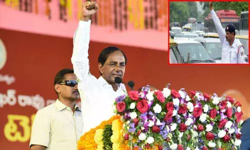 Traffic curbs for CM KCR public meeting Tomorrow
