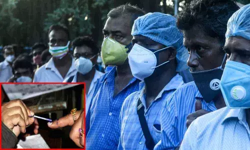 Covid-19 patients must avoid going to polling centre: Telangana health department