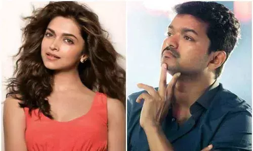 Deepika Padukone and Kollywood actor Thalapathy Vijay