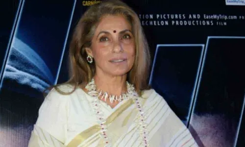 Veteran Bollywood actress Dimple Kapadia
