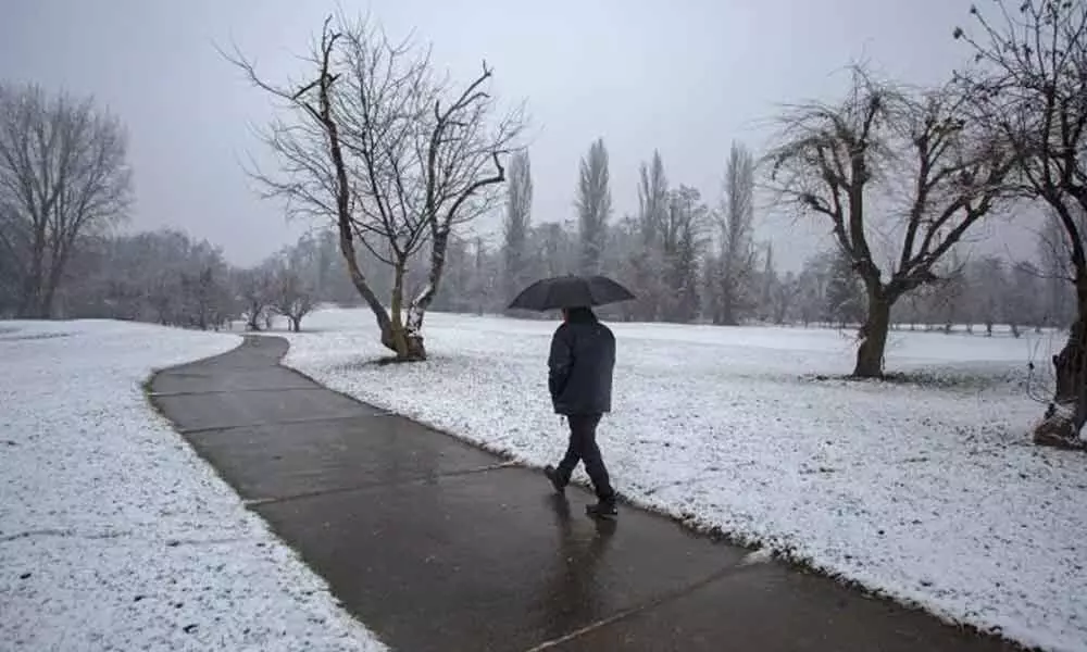 Leh freezes at minus 12.9, mercury dips across Jammu and Kashmir (Photo/IANS)