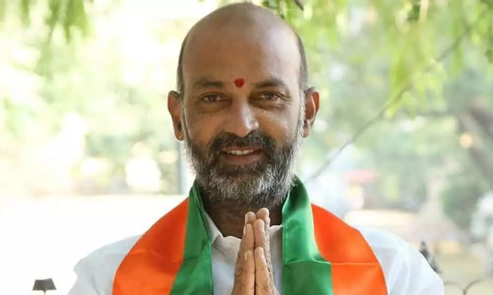 Telangana BJP chief Bandi Sanjay Kumar