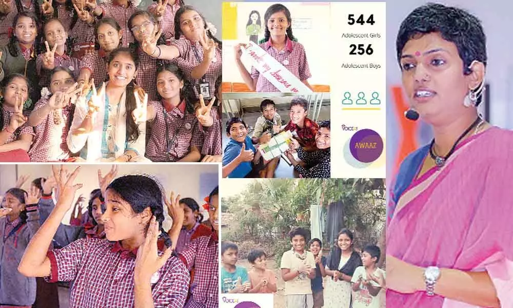 NGO VOICE 4 Girls  reaches out to around 88,000 adolescent boys and girls online to create awareness and make them fight against social evils like child marriages and child labour