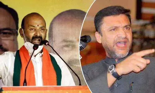 Cases filed against Bandi Sanjay, Akbaruddin over provocative remarks