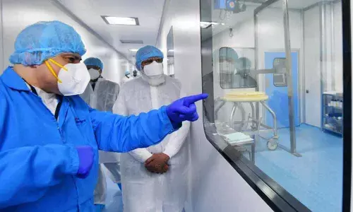 PM reaches Hyderabad to visit Bharat Biotech plant