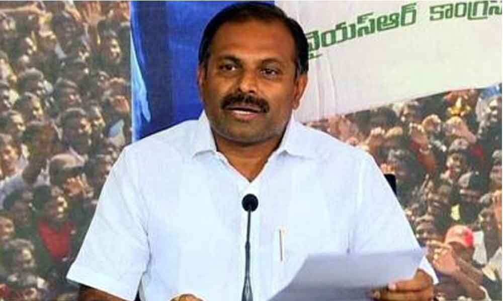 AP Govt. Chief Whip Srikanth Reddy Slams At Naidu, Says Ready To ...