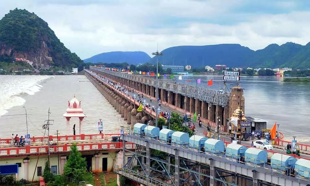 Reservoir to be built upstream of Prakasam barrage - places to visit in Vijayawada