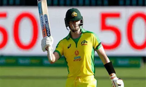 Steve Smith in IND vs AUS 2nd ODI match