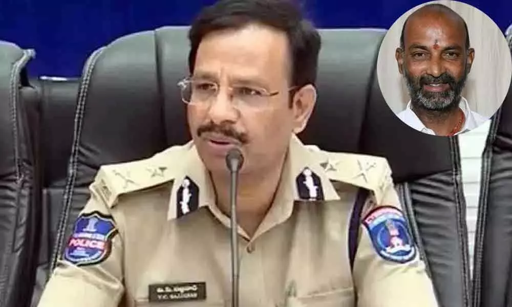 Action to be taken on Bandi Sanjay for remarks against DGP: CP Sajjanar