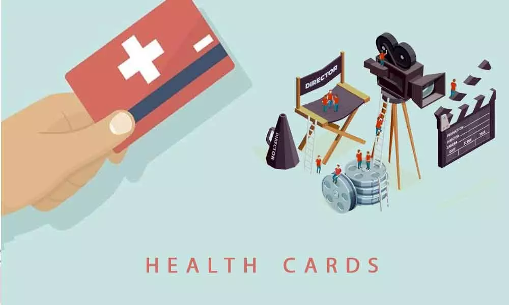 Telangana film industry provides health cards to technicians, producers