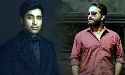 Adivi Sesh and Vishwaksen