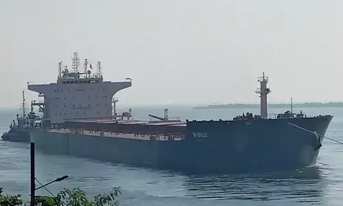 Visakhapatnam Port Trust handled 38-metre beam and 229.20 metre length W. OSLO vessel for the first time