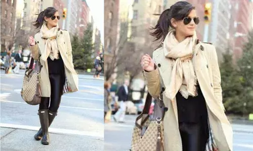 Stay warm and don’t lose your style