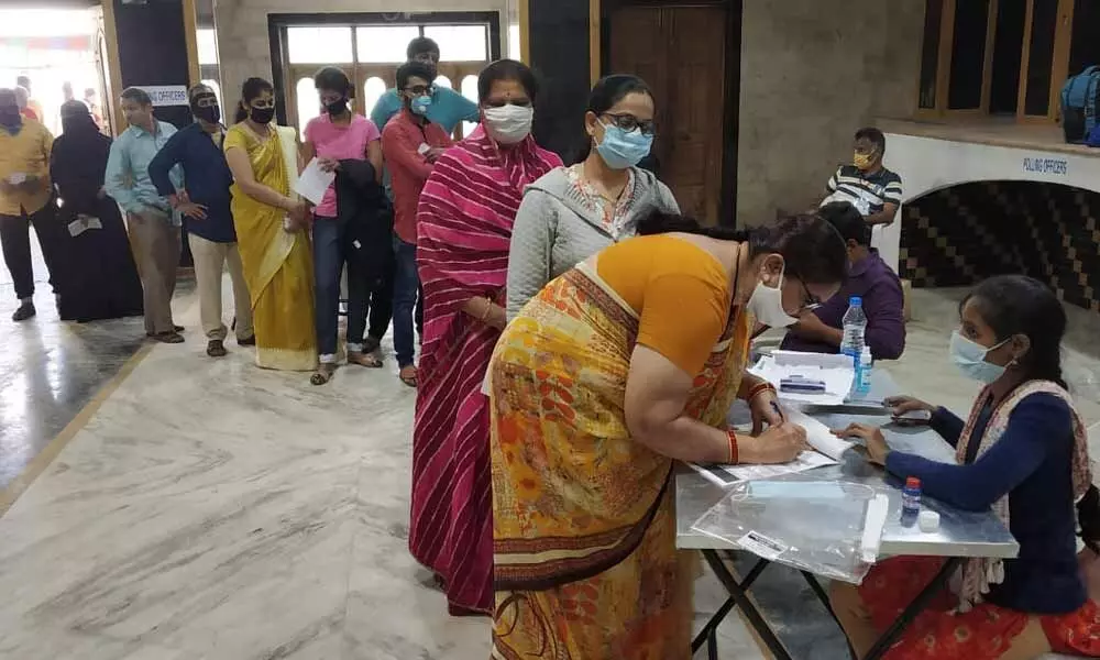 GHMC election 2020: Poor voter turnout witnessed in first four hours