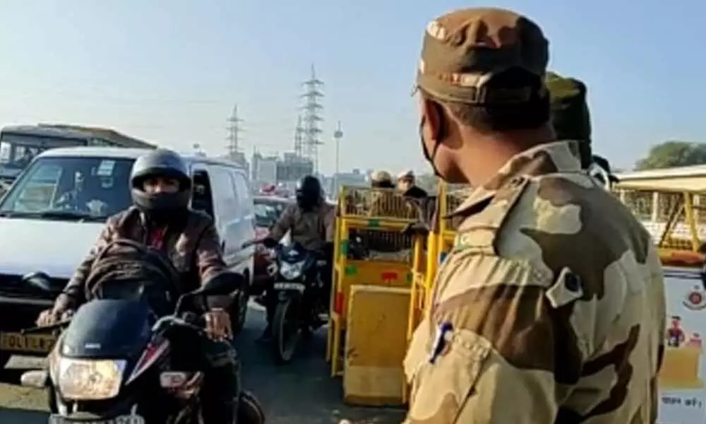 Security checks cause traffic snarls on Delhi-Gurugram border