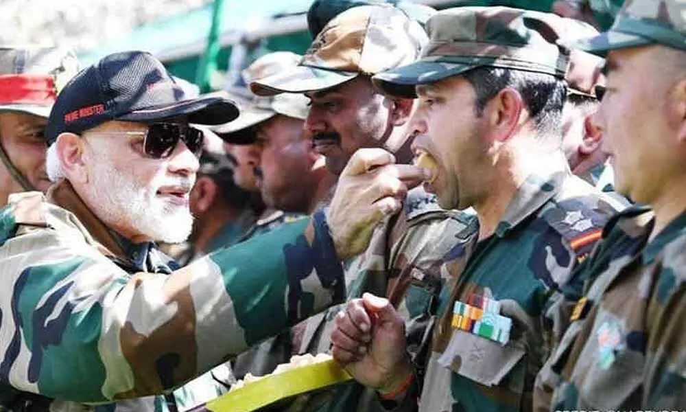 BSF's 56th Foundation Day today, PM Modi salutes the soldiers engaged in defense of the border