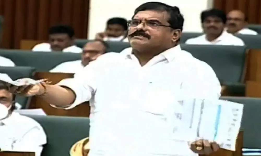 Municipal Administration and Urban Development Minister Botcha Satyanarayana