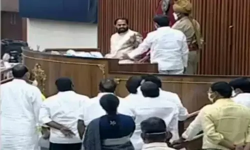 AP Assembly Winter Sessions: TDP MLA Nimmala Ramanaidu suspended from house