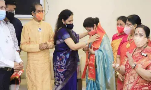 Bollywood actor-turned-politician Urmila Matondkar, who contested the 2019 Lok Sabha elections on a Congress ticket, joined the Shiv Sena on Tuesday.