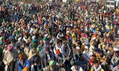 Farmers perform puja at Ghazipur border, lash out at Modi government