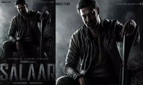 Prabhas Salaar Movie poster