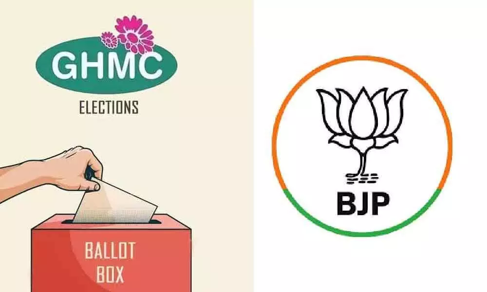 BJP sees emerging largest party in GHMC