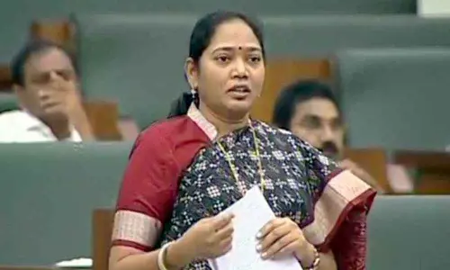 Home Minister Mekathoti Sucharita addressed the house and said that Disha Law has brought in to prevent attacks on women and children.