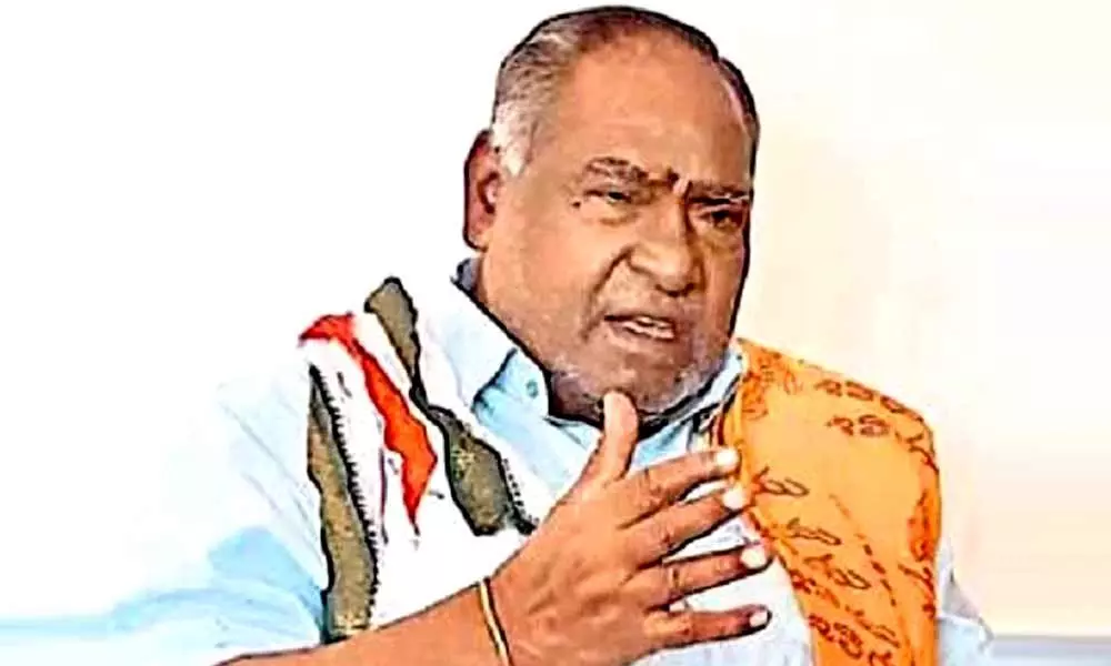 TRS Senior Leader Kamatham Ram Reddy Passes Away At 83