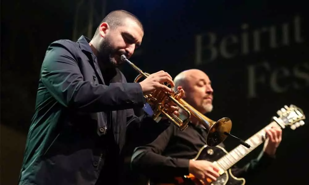 Renowned trumpeter brings life to battered Beirut