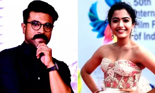 Ram Charan and Rashmika Mandanna