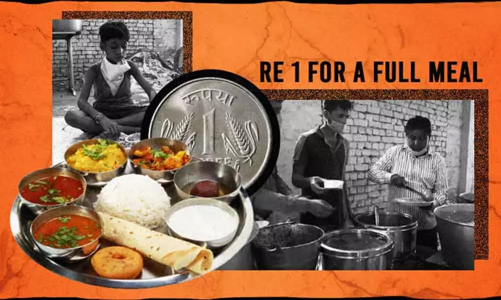 Full Meals Thali For Just Re 1 At This Delhi Restaurant