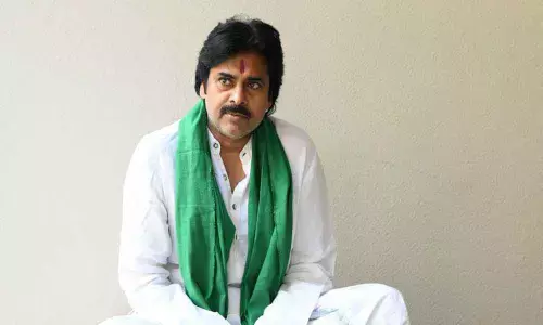 Pawan Kalyan stages Deeksha on govts silence overcompensation to flood-affected farmers