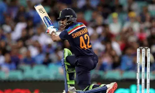 Shikhar Dhawan surpasses MS Dhoni in a T20I record in India’s six-wicket win over Australia