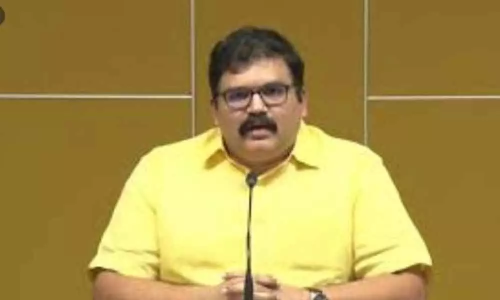 Amaravati : YSRCP blindly supported 3 farm Acts in Parliament says Kommareddy Pattabhi