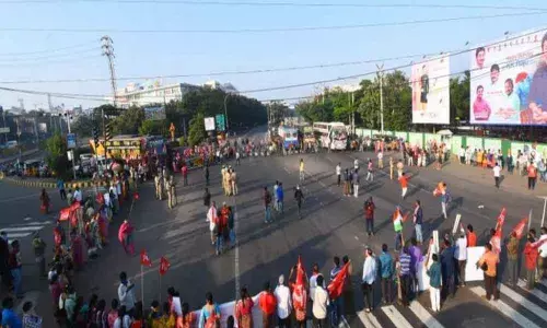 Pilgrim city Tirupati observes Bharath Bandh peacefully