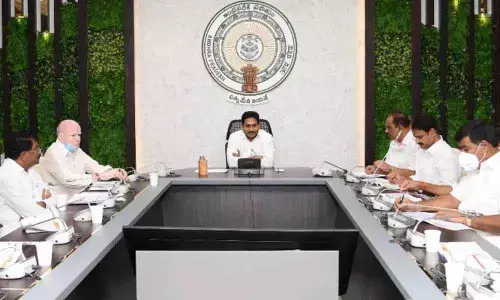 YS Jagan reviews on land re-survey, directs officials to be vigilant of false propaganda