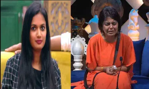 Monal Vs Ariyana in the Bigg Boss house