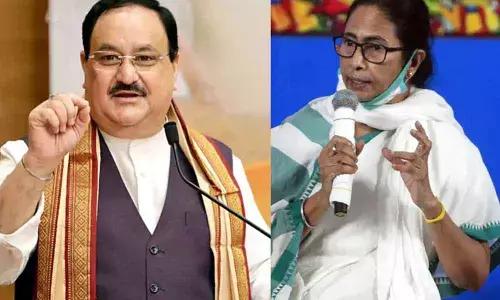 J P Nadda and Mamata Banerjee