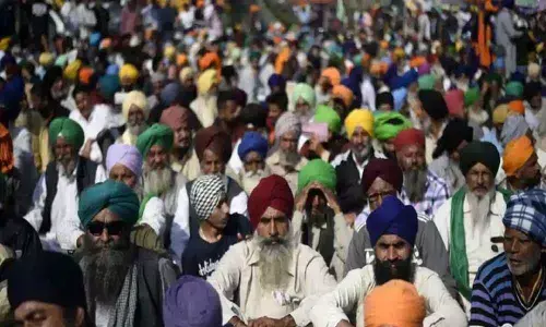 Farmers protest on Delhi borders continues for 15th day