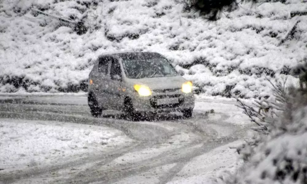 Seasons first snowfall lashes plains of Kashmir Valley