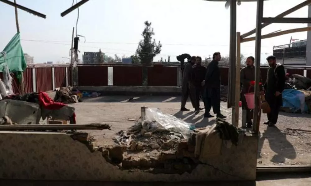 1 dead after 10 rockets hit Kabul