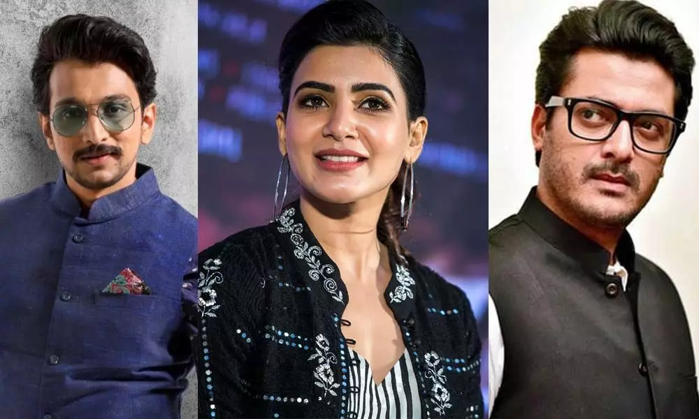 Pratik Gandhi, Samantha Akkineni and Jisshu Sengupta