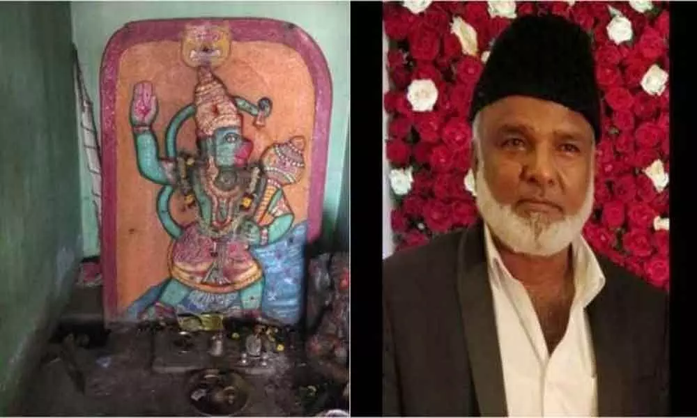 Muslim businessman donates land worth Rs 1 crore to Bengaluru temple