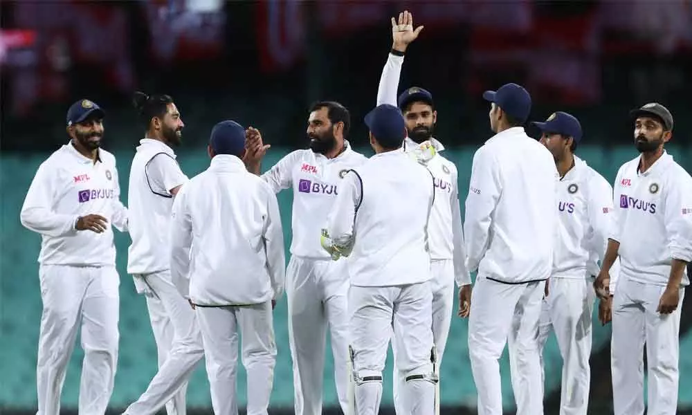 India dominates the second three-day warm-up game against Australia A which ended in a draw at the Sydney Cricket Ground on Sunday