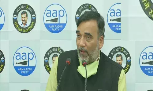 Delhi Irrigation and Flood Control Minister Gopal Rai
